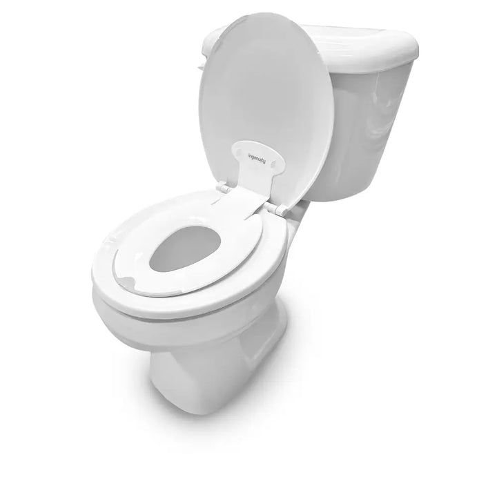 Ingenuity Flip &amp; Sit Potty Toddler Toilet Training Seat for Round &amp; Elongated Toilets, 18- 60 months