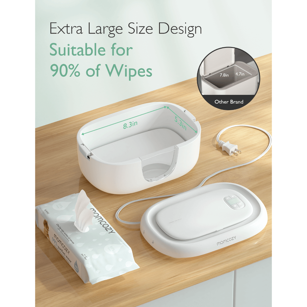 Momcozy Health Care Baby Wipe Warmer White