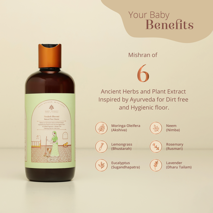 Baby Forest Swaksh Bhoomi Natural Floor Cleaner - 300ml