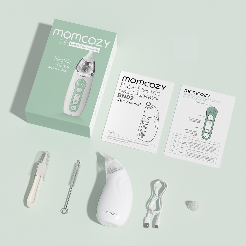 Momcozy Baby Neti Pot Green