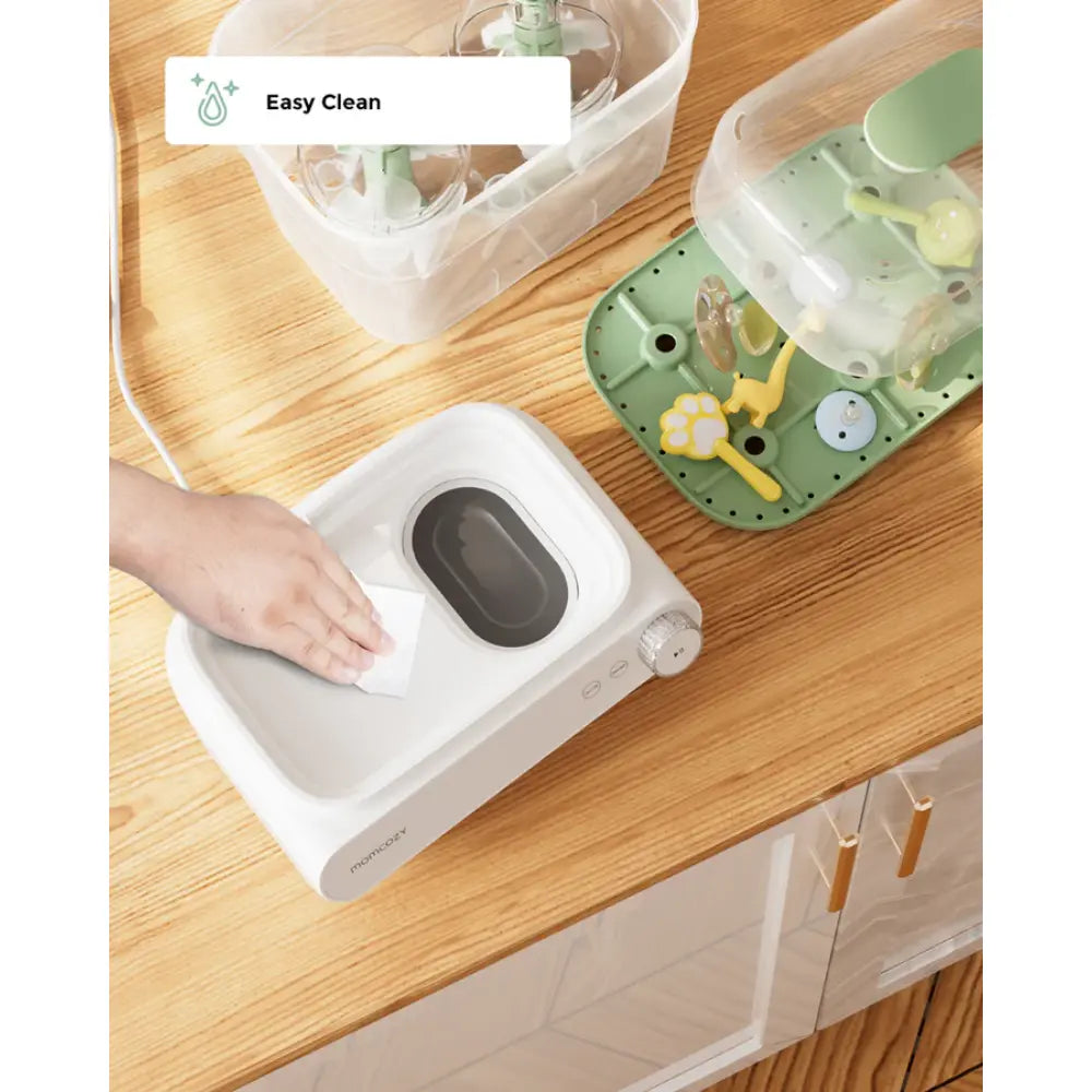 Momcozy Sterilizers &amp; Warmer 3 Layers Large Bottle Sterilizer and Dryer White