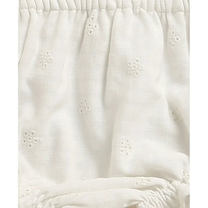 Sweetlime By As Organic Cotton Meadow Mist Floral Set - White - 9-12M