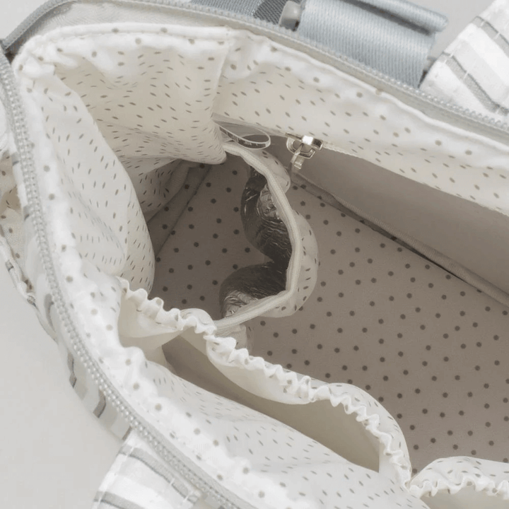 Walking Mum Rucksack Botton Strips