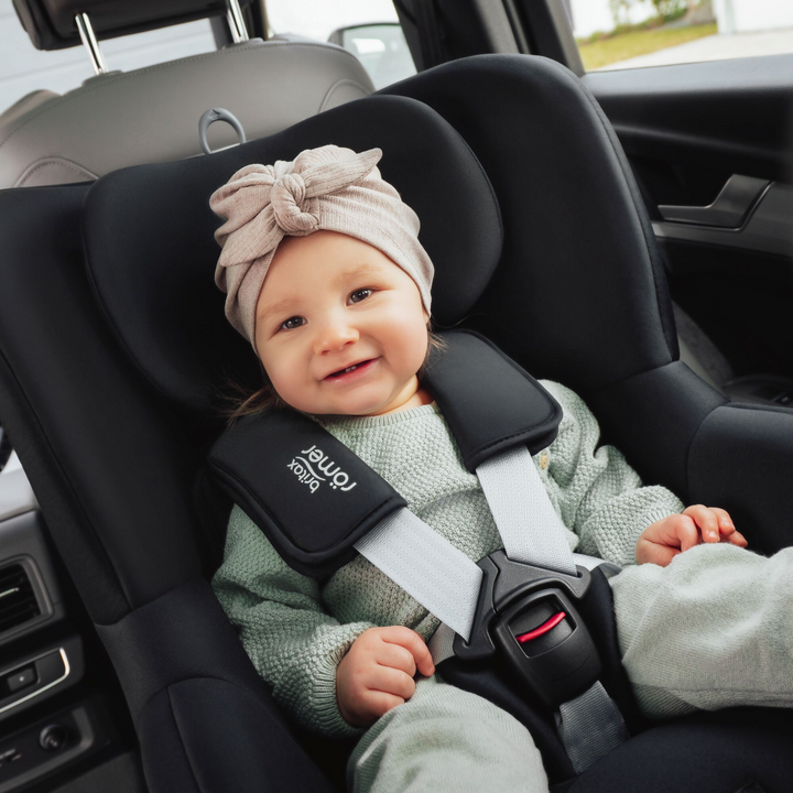 Britax Dualfix Plus Car Seat, Birth to 4 years - Midnight Grey