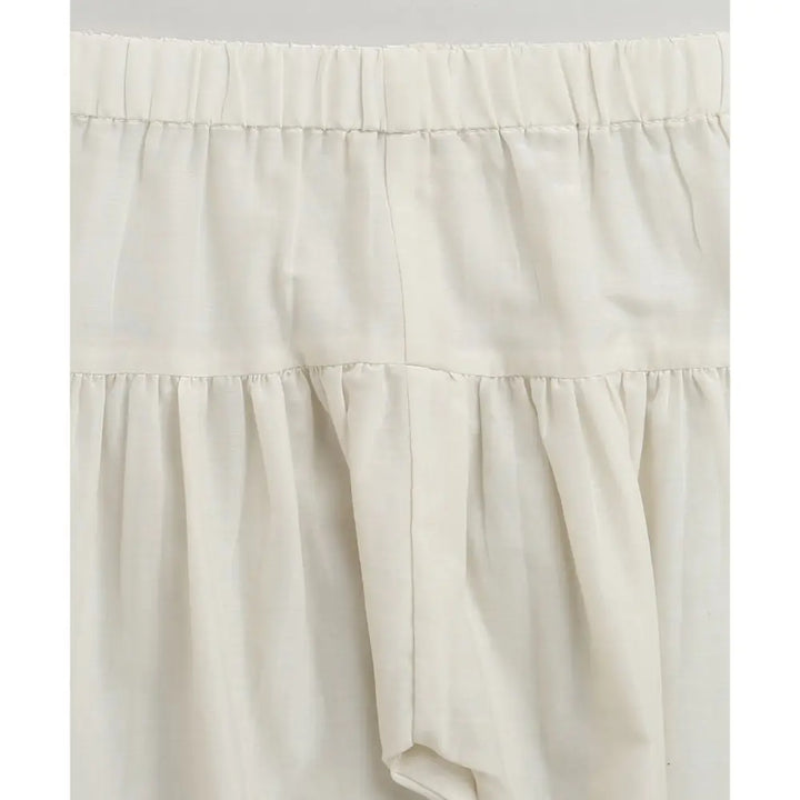 Sweetlime By AS The Crystal Breeze Pleated Set - Sky Blue &amp; White