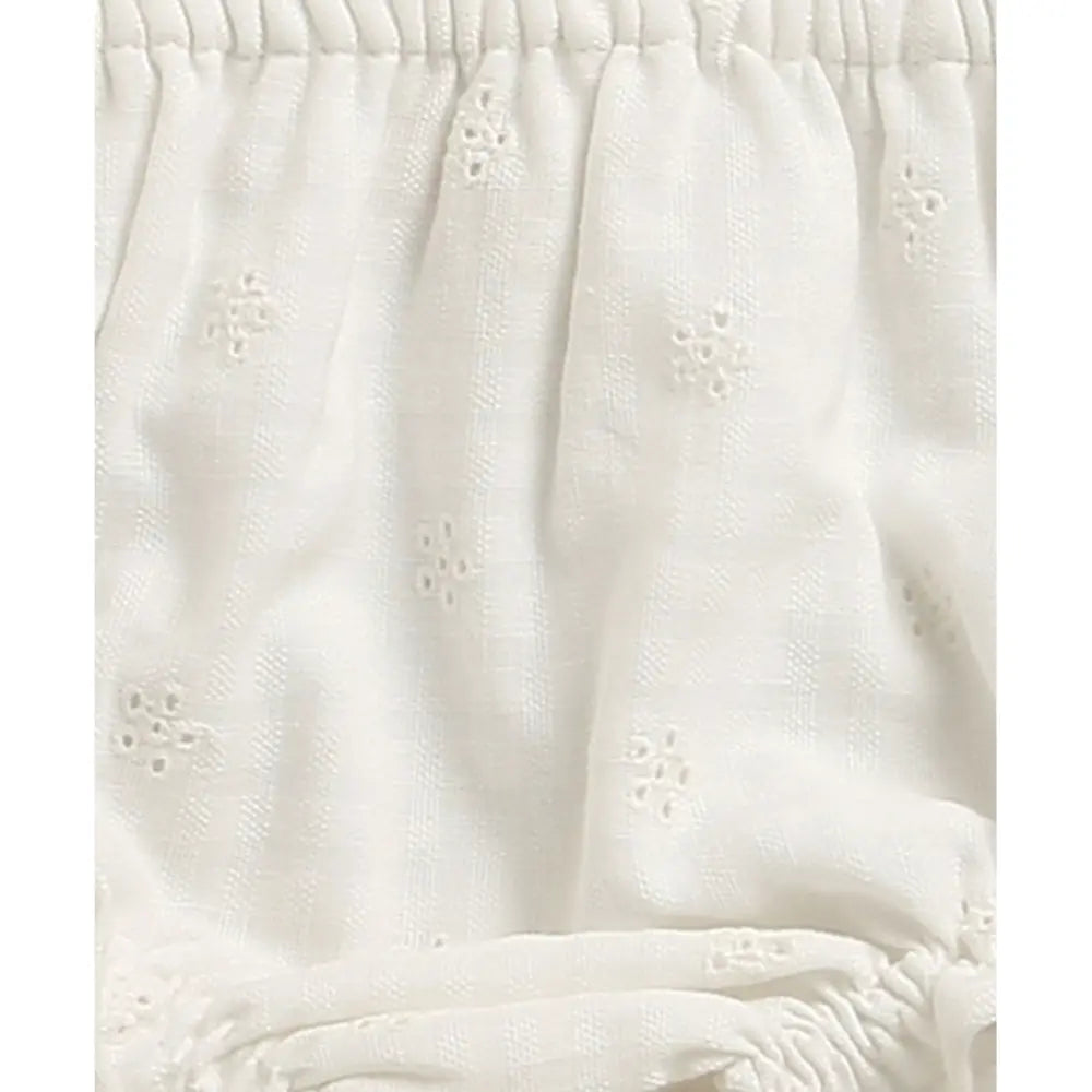 Sweetlime By As Organic Cotton Meadow Mist Floral Set - White - 3-6M