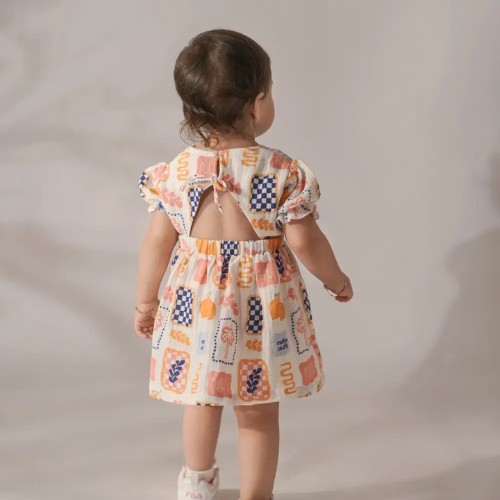 Mellow Muffin Fiora Dress - Limoncello