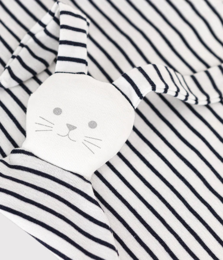Petit Bateau Unisex Stripped Cotton Comforter