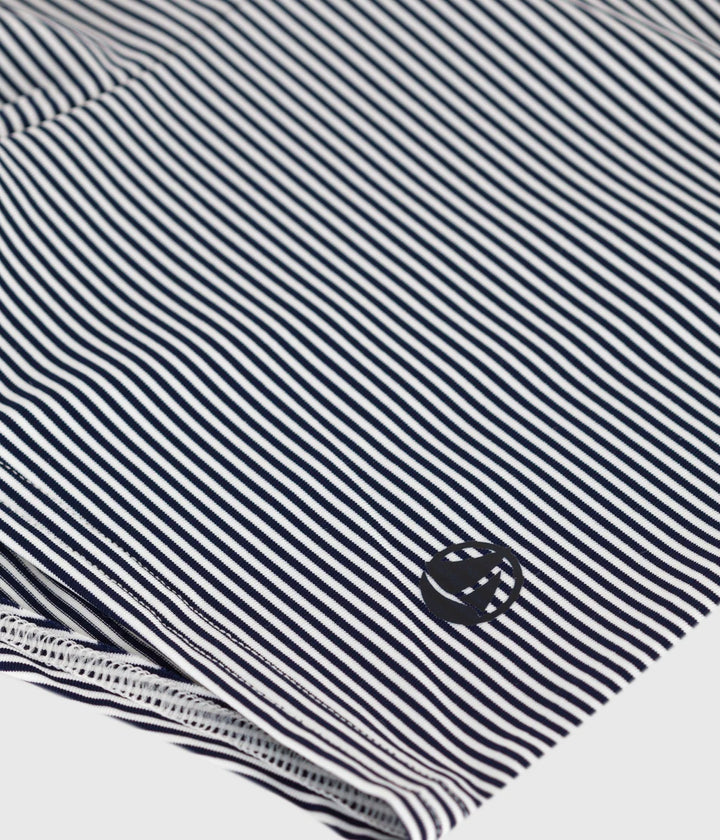 Petit Bateau Boys’ Striped Swim Shorts - Medieval