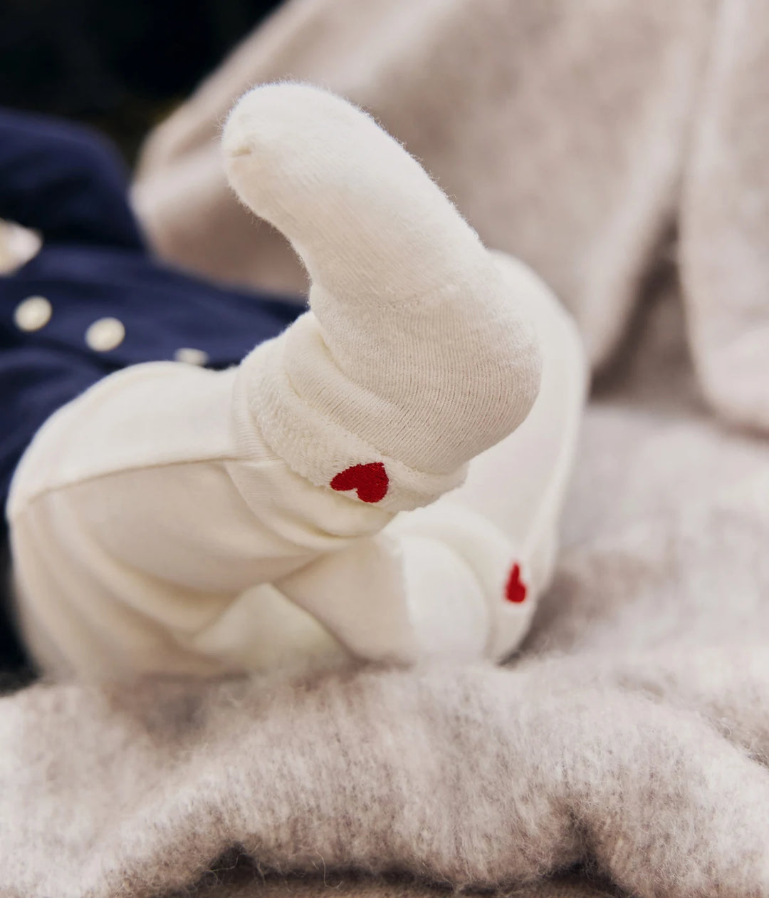 Petit Bateau Unisex Baby Cotton Socks 2-Pack - Stripes