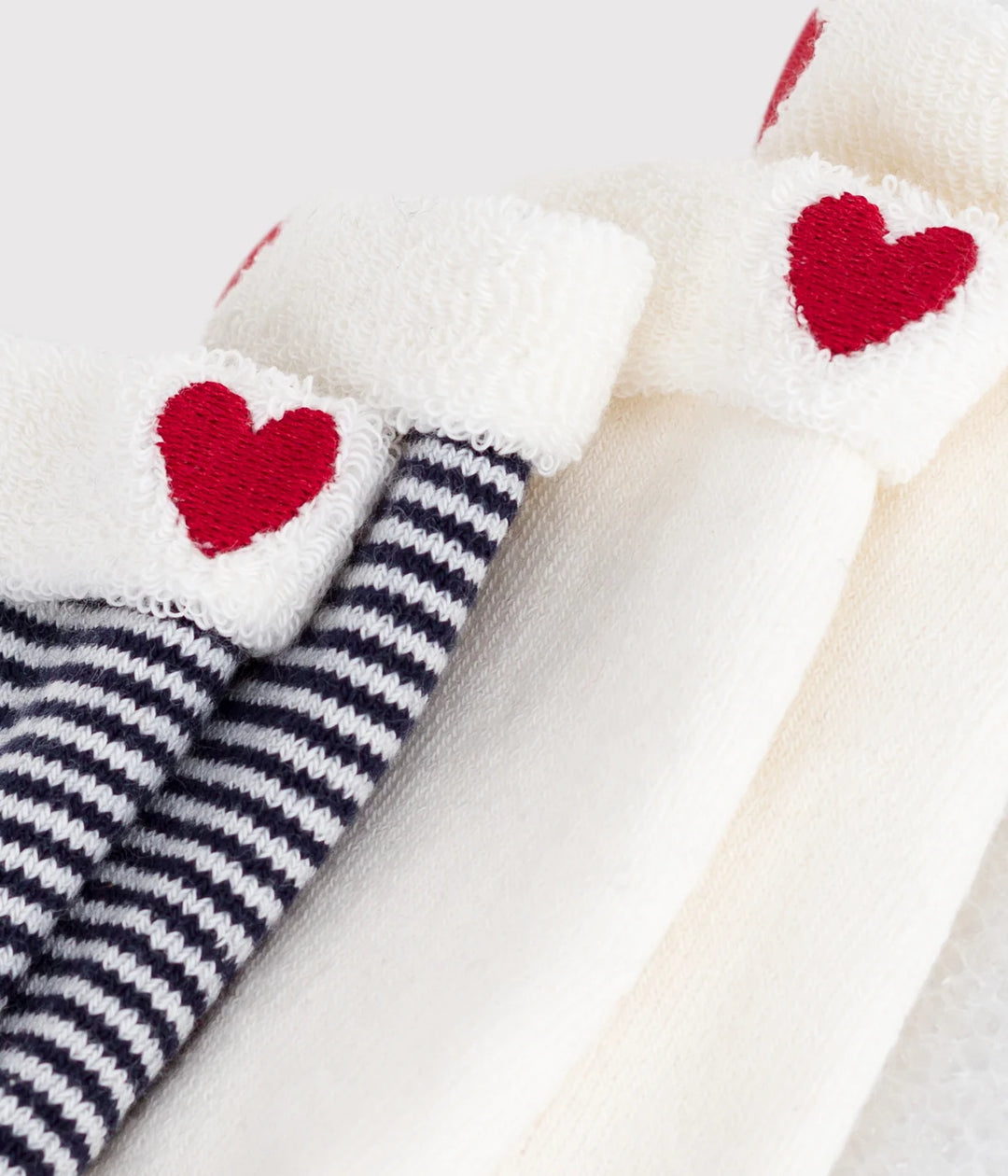 Petit Bateau Unisex Baby Cotton Socks 2-Pack - Stripes