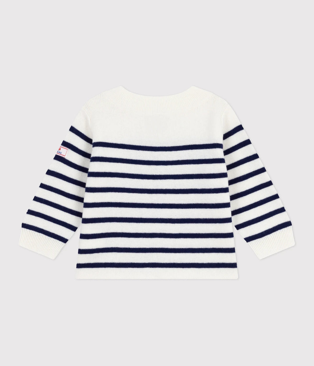 Petit Bateau Baby Boys’ Striped Cotton Sweater