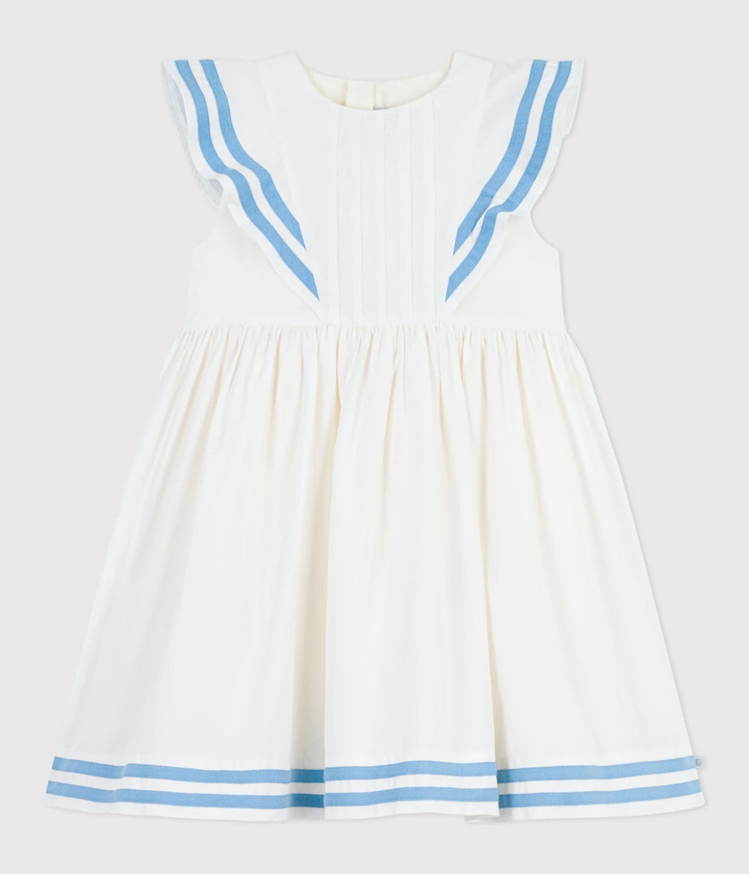 Petit Bateau Girls Cotton Sleeveless Dress