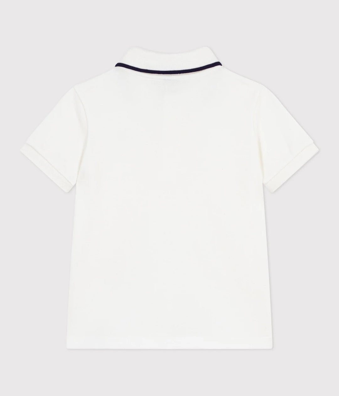 Petit Bateau Boys Cotton Short-Sleeve Polo T-Shirt