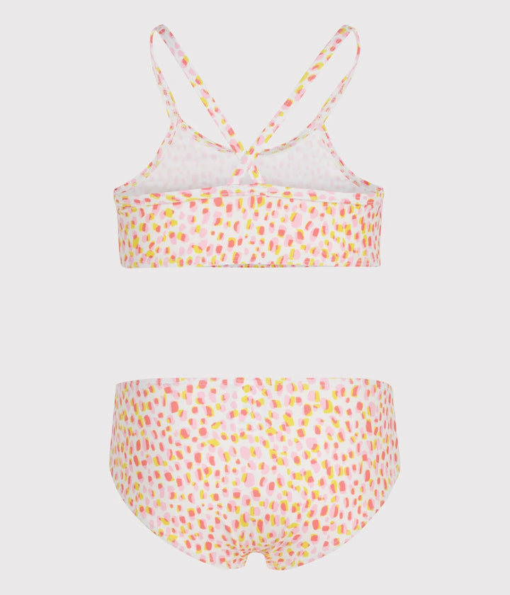 Petit Bateau Girls Floral 2-Piece Swimsuit