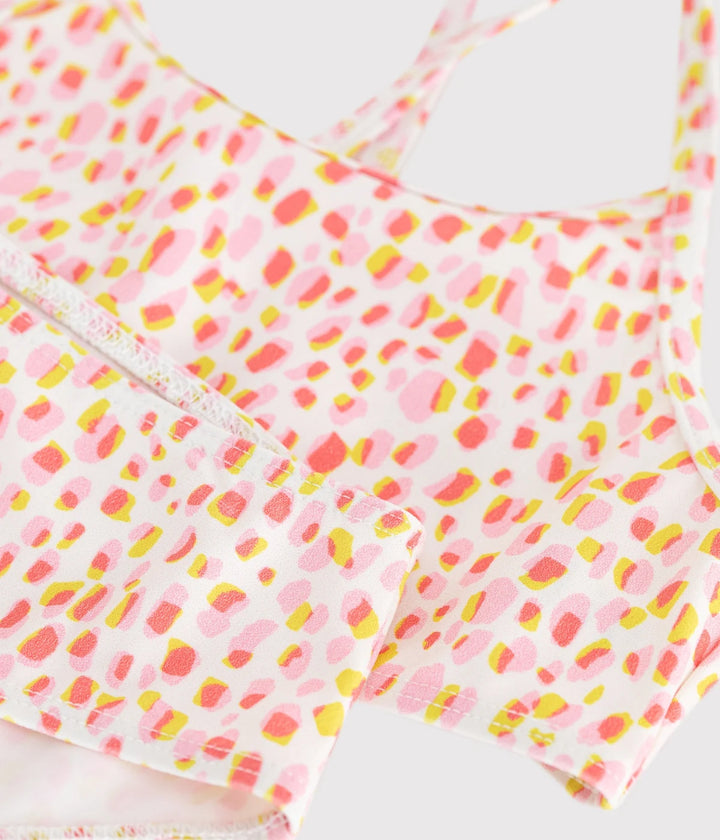 Petit Bateau Girls Floral 2-Piece Swimsuit