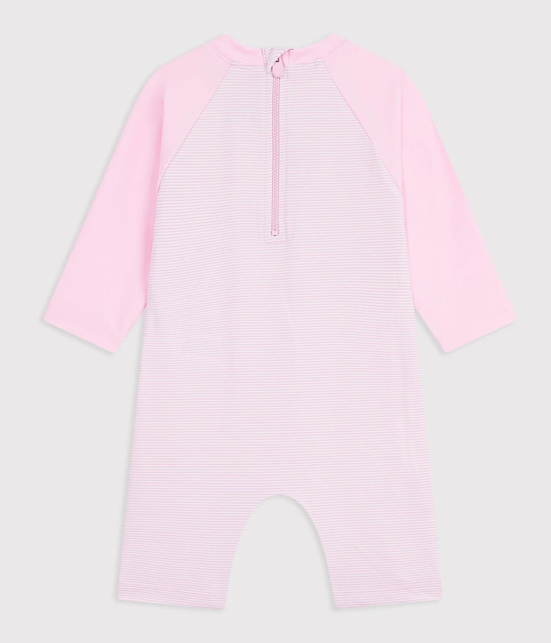 Petit Bateau Striped UV-Protection Swimsuit For Girls