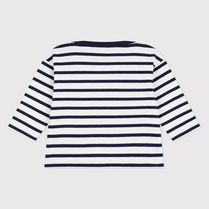 Petit Bateau Unisex Cotton Striped Jersey T-Shirt