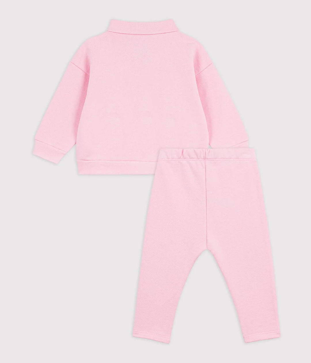 Petit Bateau Cotton Sweatshirt and Trouser Outfit Set For Girls