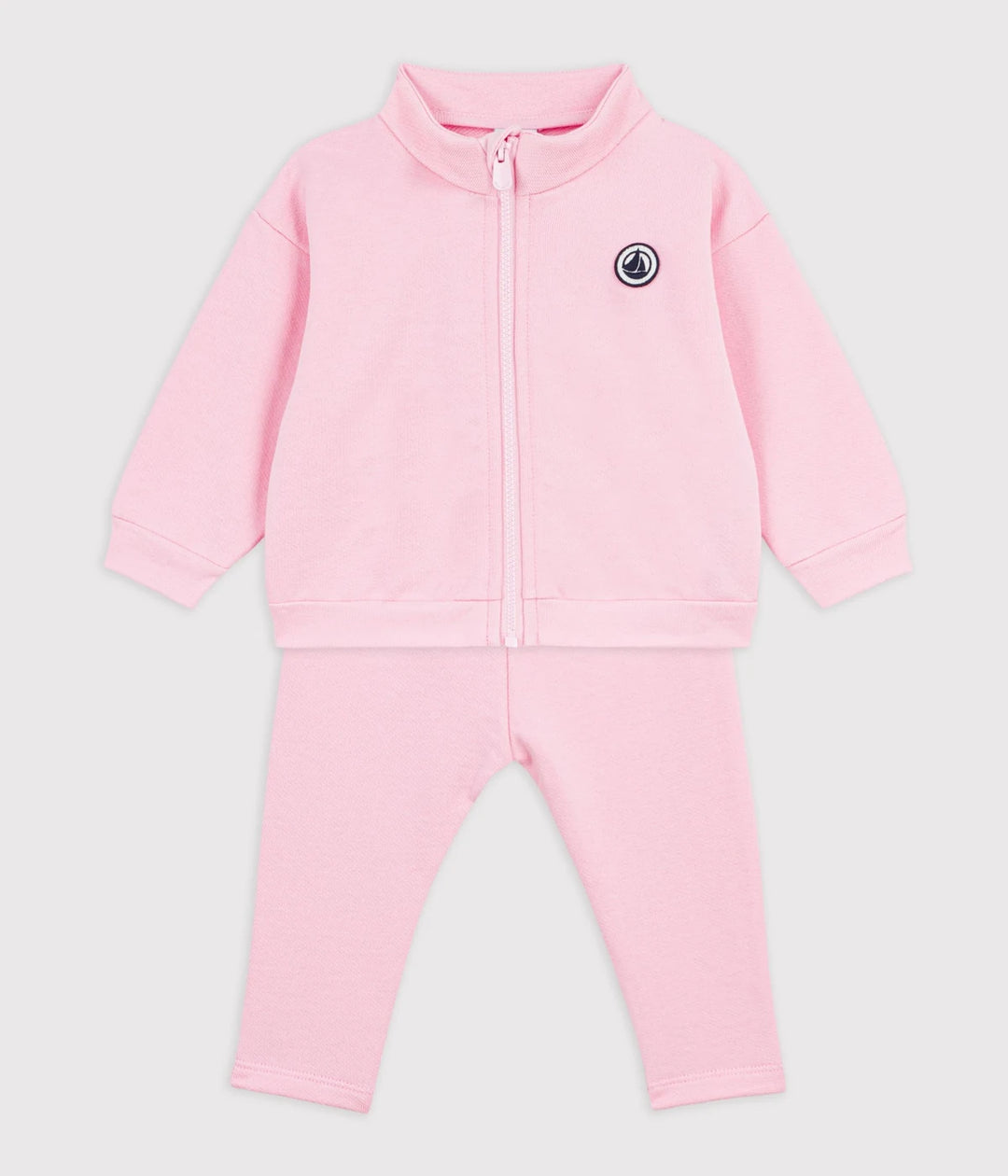 Petit Bateau Cotton Sweatshirt and Trouser Outfit Set For Girls