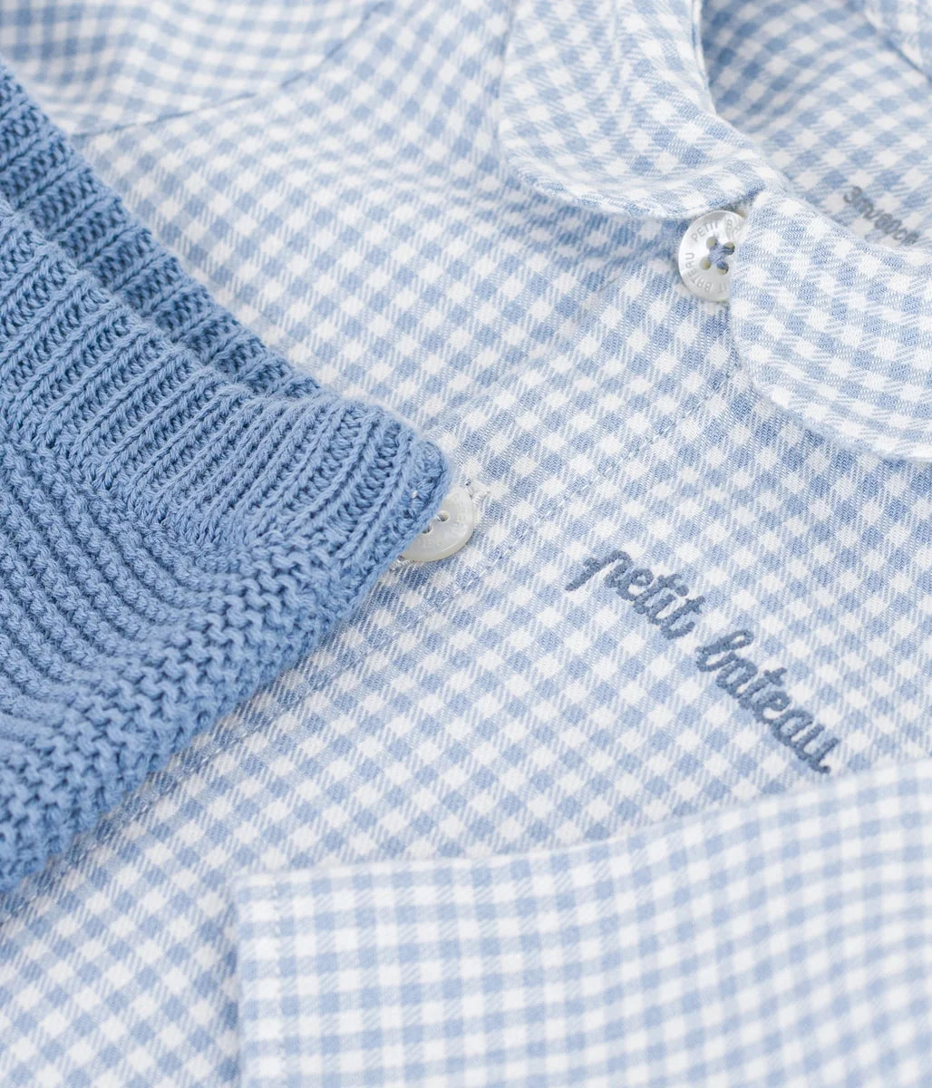 Petit Bateau Baby Unisex Outfit 2 - Piece Set