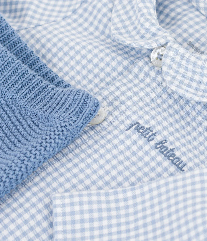 Petit Bateau Baby Unisex Outfit 2 - Piece Set