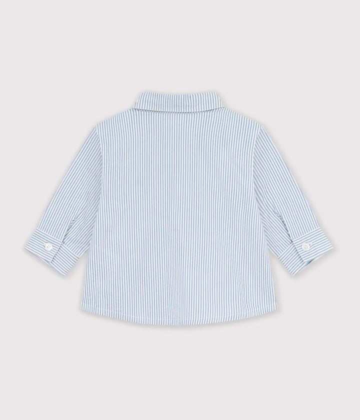 Petit Bateau Baby Boy Long Sleeve Stripy Shirt