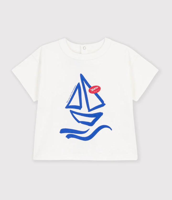 Petit Bateau Jersey Short-Sleeve T-Shirt For Boys
