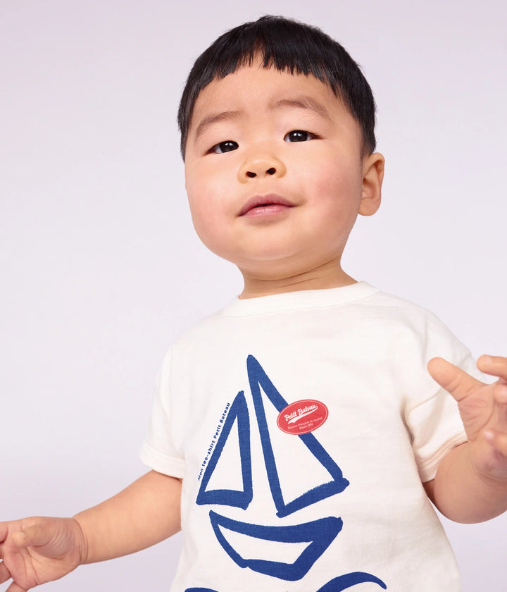 Petit Bateau Jersey Short-Sleeve T-Shirt For Boys