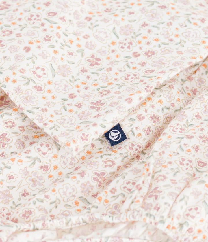 Petit Bateau Baby Girls’ Printed Dress with Matching Bloomer