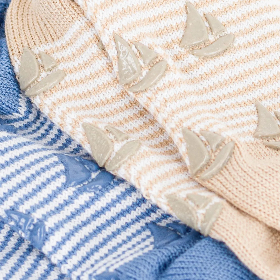 Petit Bateau Baby Boy Jersey Socks 2-Pack