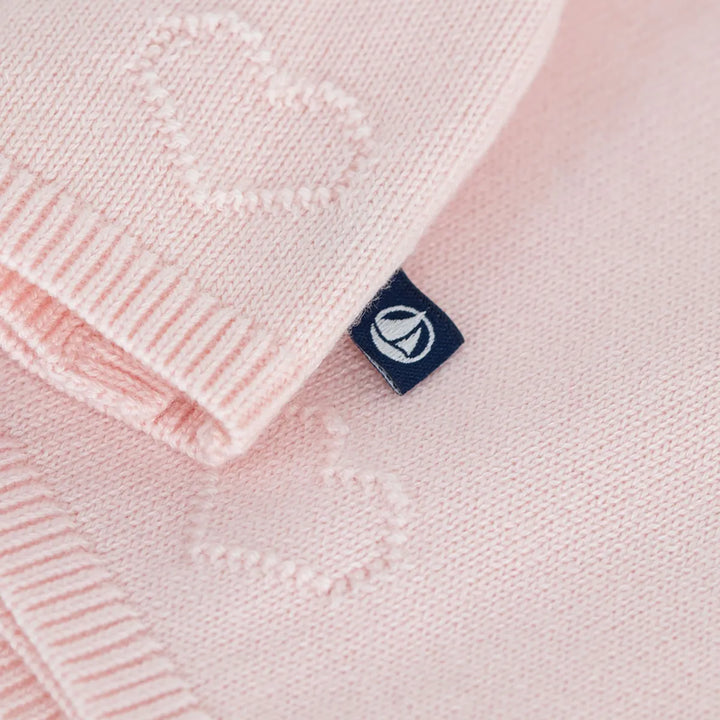 Petit Bateau Baby Girl Wool Wrapover Top
