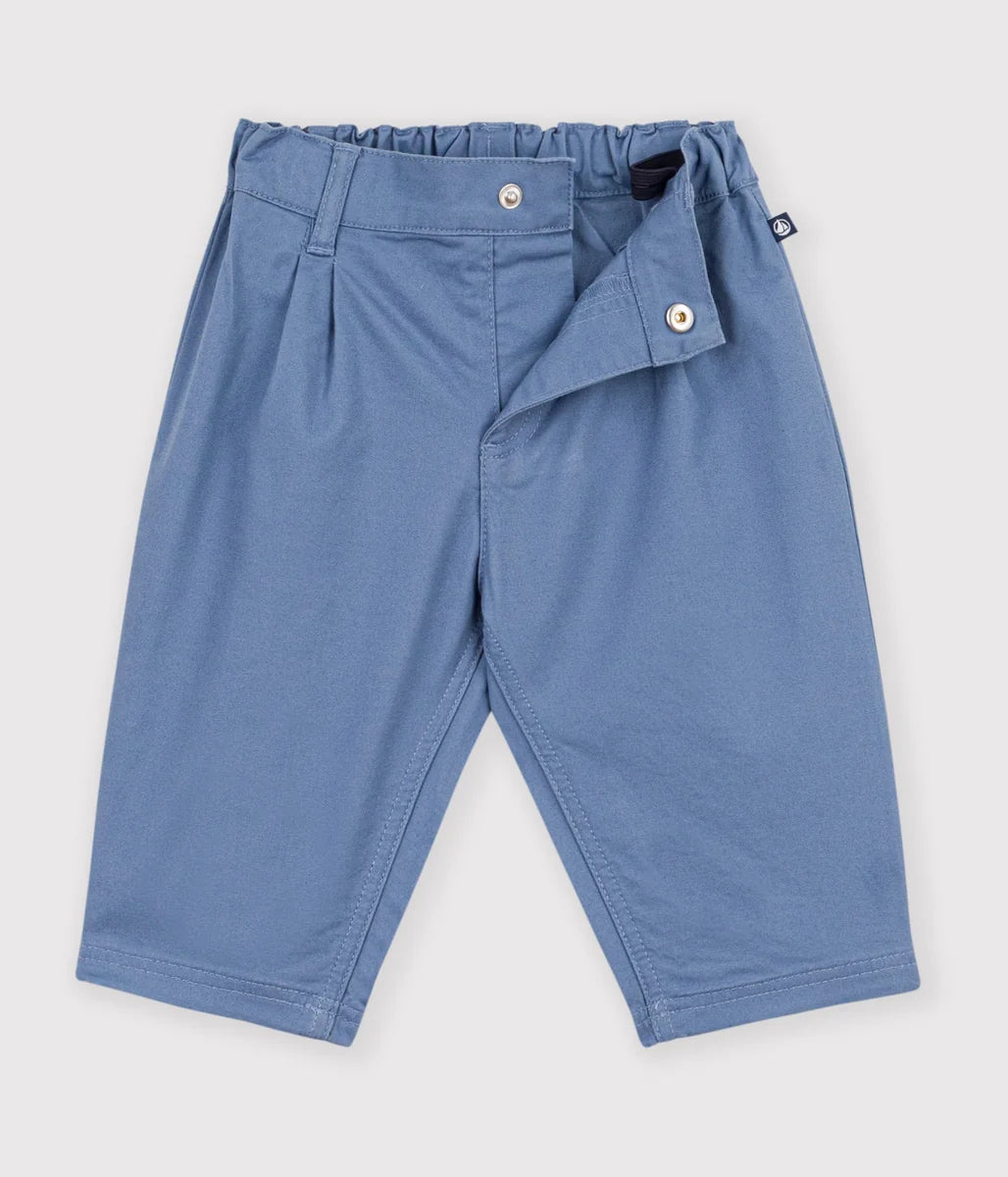 Petit Bateau Baby Boy Twill Trousers