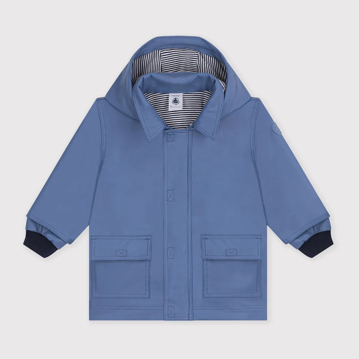 Petit Bateau Baby Unisex Recycled Jacket - Marine