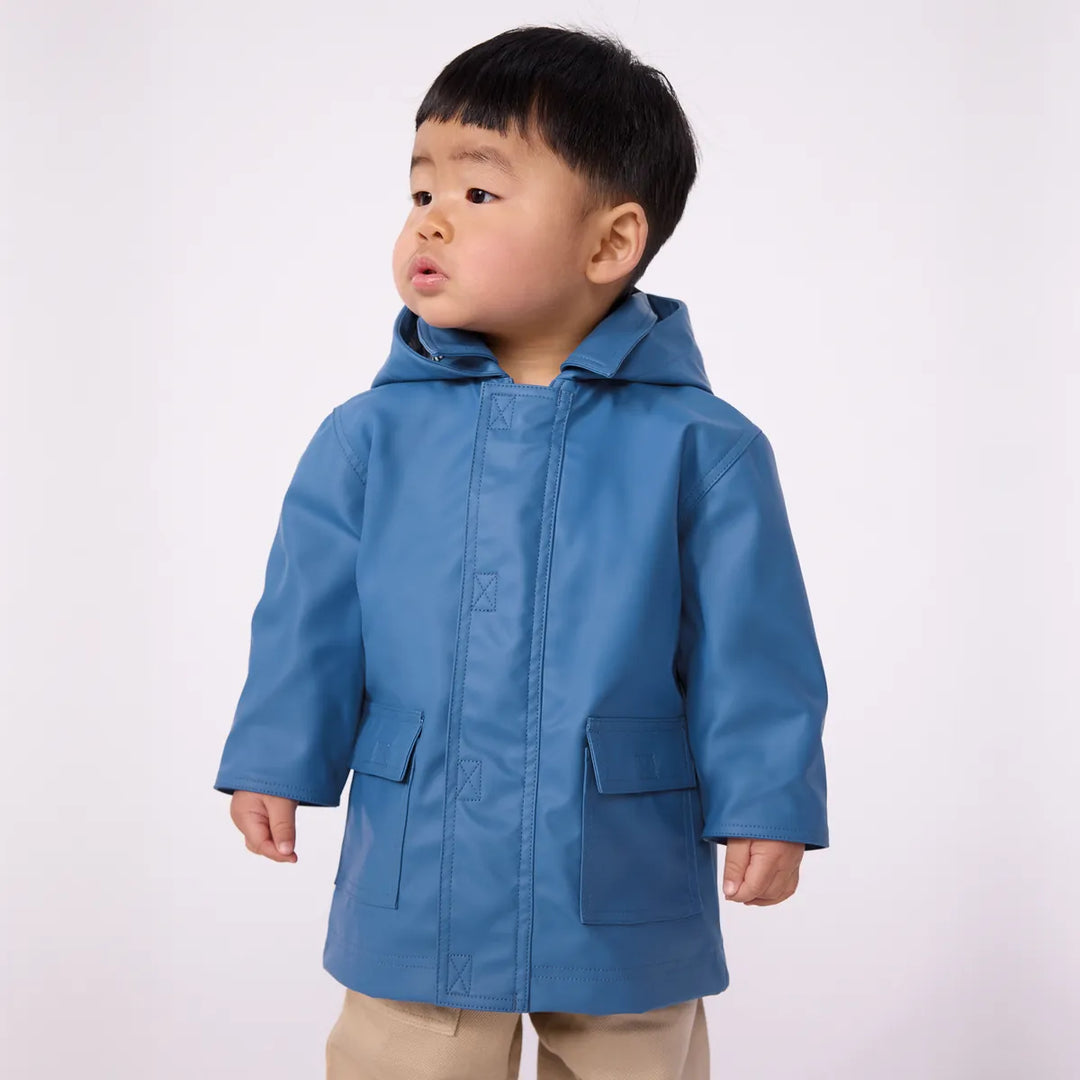 Petit Bateau Baby Unisex Recycled Jacket - Marine