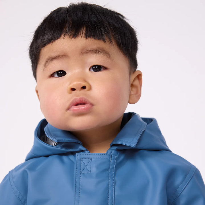 Petit Bateau Baby Unisex Recycled Jacket - Marine