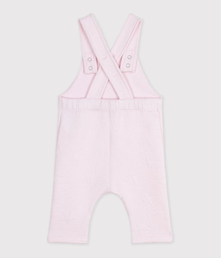 Petit Bateau Baby Girls’ Cotton Dungarees with Star Pattern