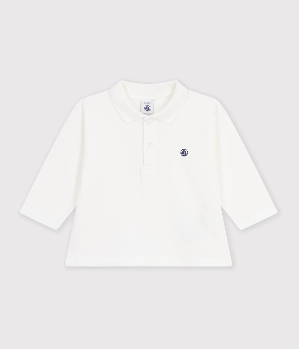 Petit Bateau Baby Boy Jersey Polo T-Shirt