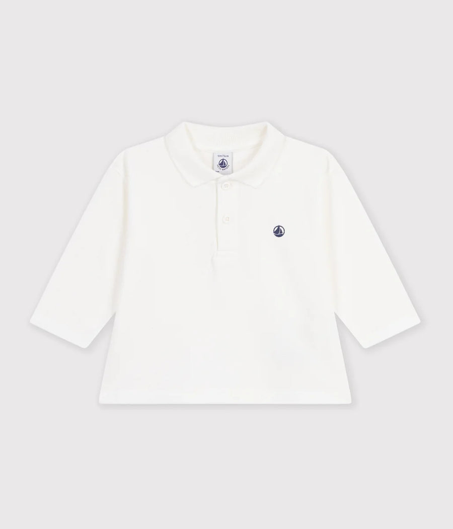 Petit Bateau Baby Boy Jersey Polo T-Shirt