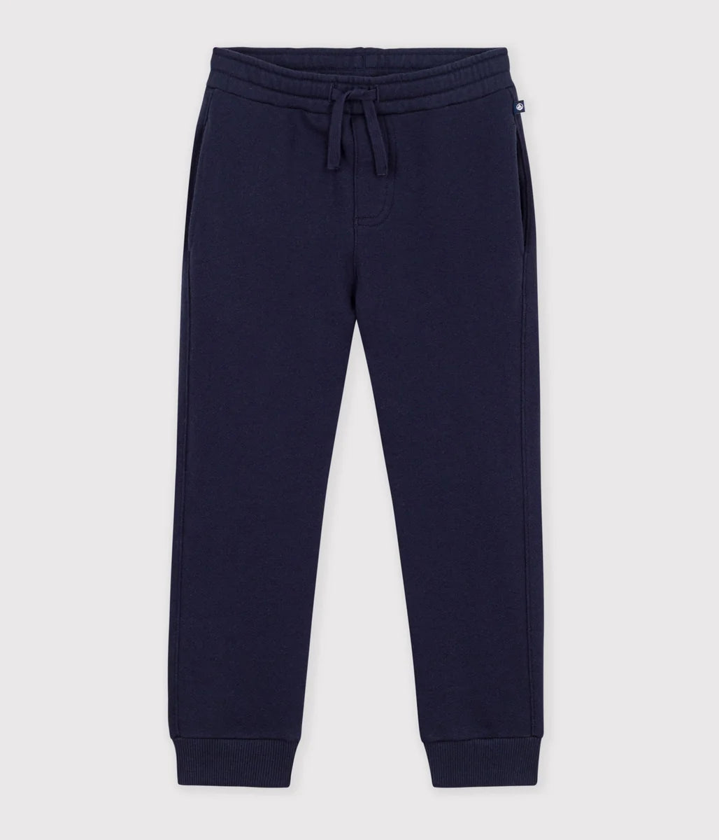 Petit Bateau Boys’ Cotton Fleece Jogger Trousers