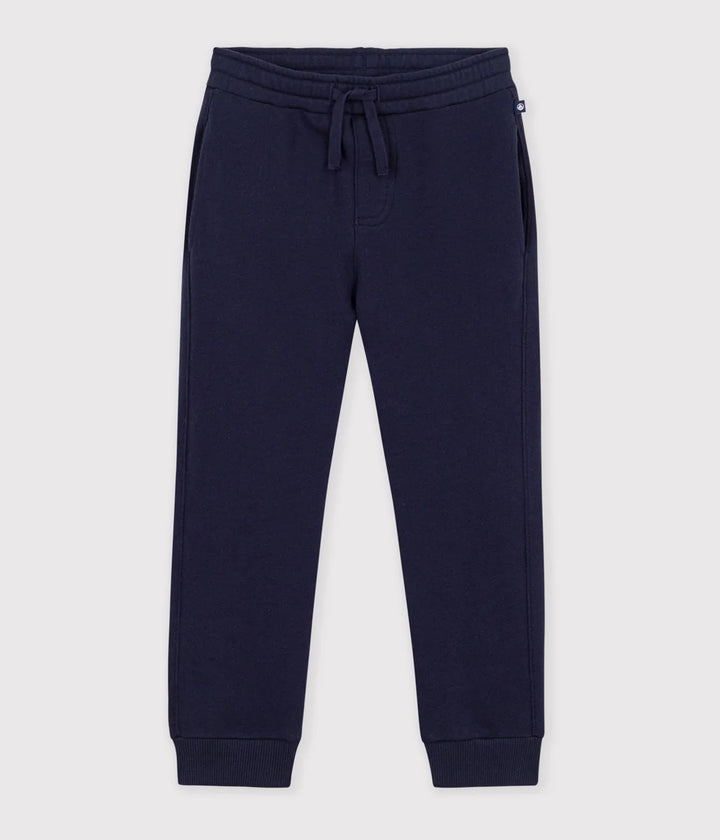 Petit Bateau Boys’ Cotton Fleece Jogger Trousers