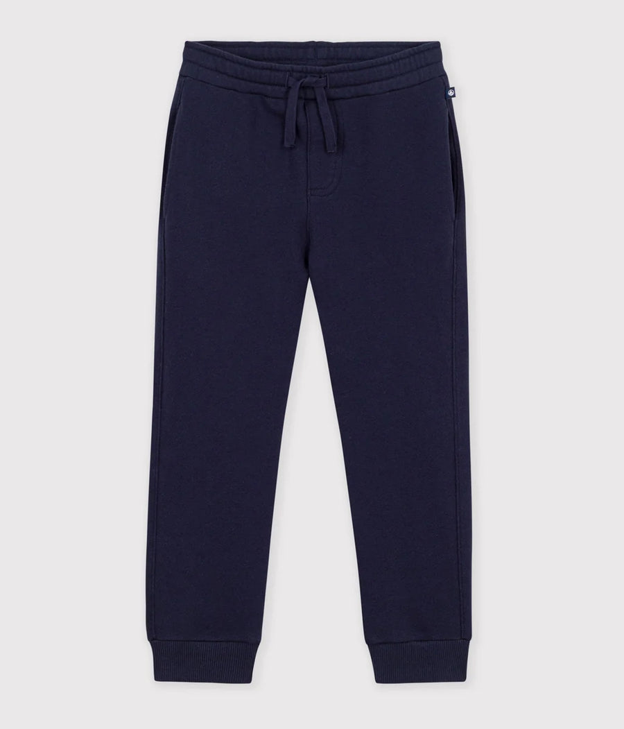 Petit Bateau Boys’ Cotton Fleece Jogger Trousers