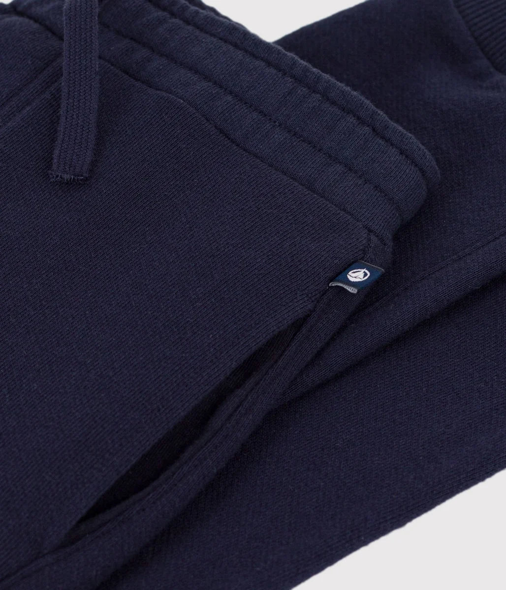 Petit Bateau Boys’ Cotton Fleece Jogger Trousers