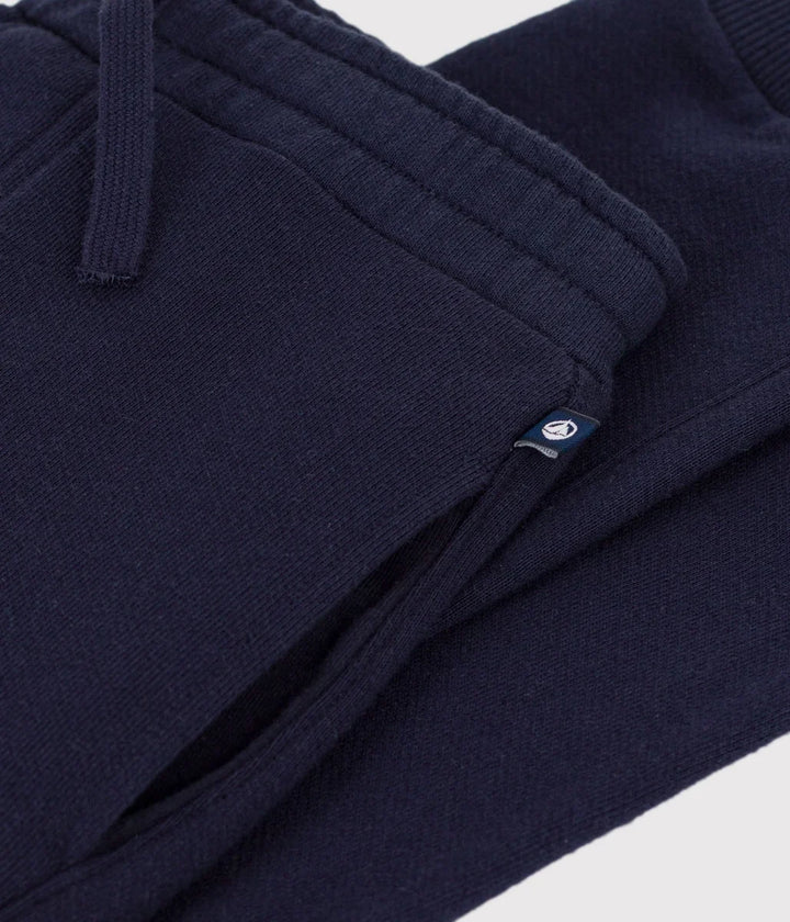 Petit Bateau Boys’ Cotton Fleece Jogger Trousers