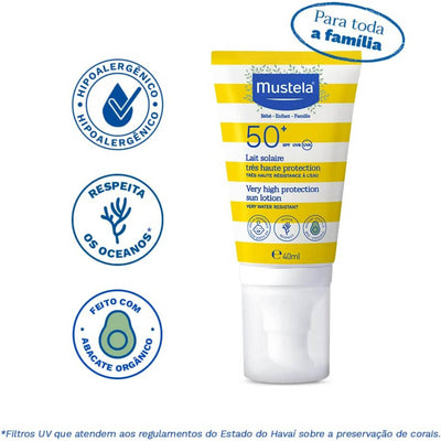Mustela Sun lotion SPF 50+ 40 ml