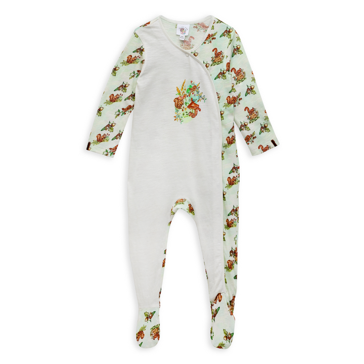 The Baby Trunk Bodysuit Onesie - Squirrel