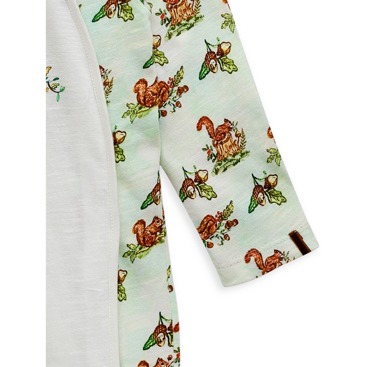 The Baby Trunk Bodysuit Onesie - Squirrel
