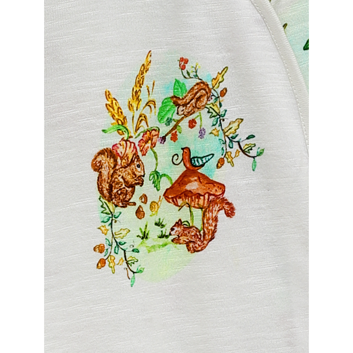 The Baby Trunk Bodysuit Onesie - Squirrel