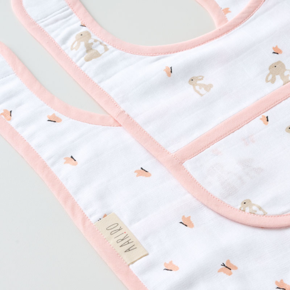 Aariro Little Explorer Classic Muslin Bib Collection