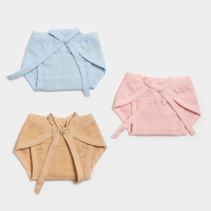 blue pink beige